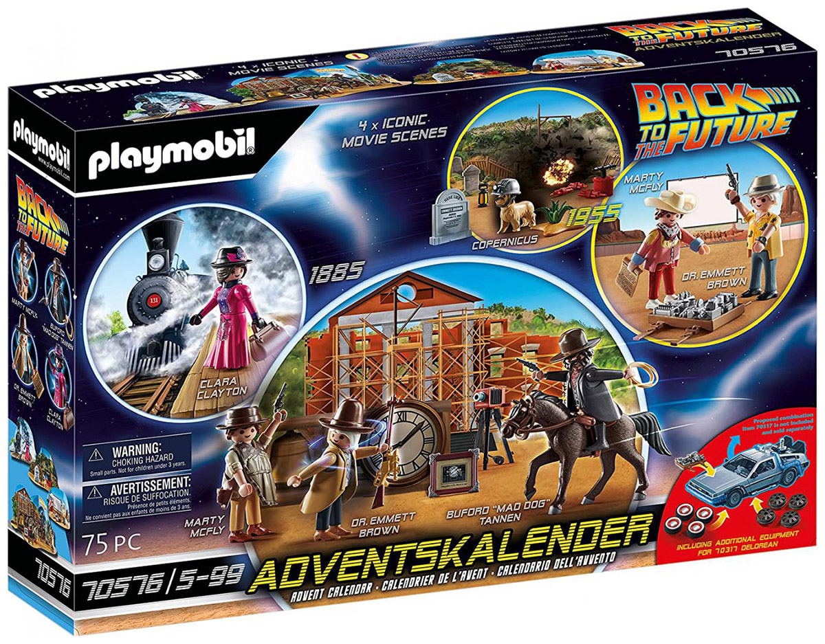 PLAYMOBIL Back to the Future 70576 pas cher - Calendrier de l'avent