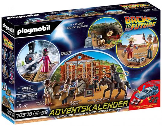 PLAYMOBIL Back to the Future 70576 Calendrier de l'Avent 