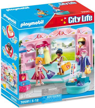 PLAYMOBIL City Life 70591 Boutique de mode