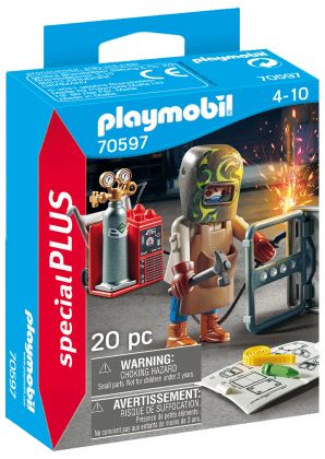 PLAYMOBIL Special Plus 70597 Soudeur