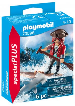 PLAYMOBIL Special Plus 70598 Pirate avec radeau