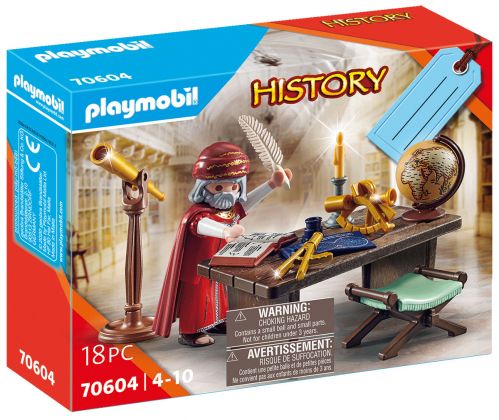 PLAYMOBIL History 70604 Coffret cadeau - Astronome