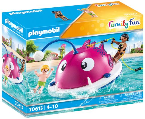 PLAYMOBIL Family Fun 70613 Aire de jeu aquatique