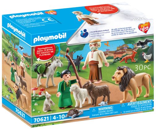 PLAYMOBIL History 70621 Les Fables d'Esope