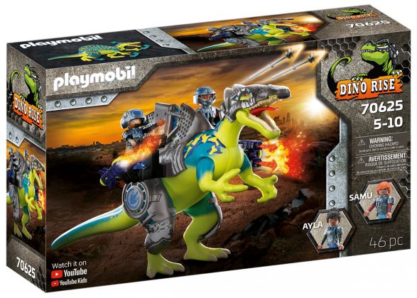 PLAYMOBIL Dino Rise 70625 Spinosaure et combattants