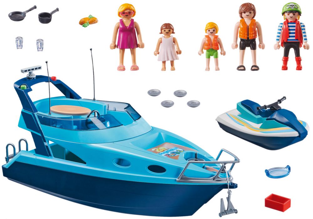 playmobil family fun yacht