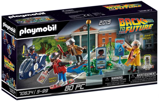 PLAYMOBIL Back to the Future 70634 Course d'hoverboard
