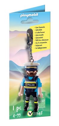 PLAYMOBIL Objets divers 70648 Porte-clé Policier