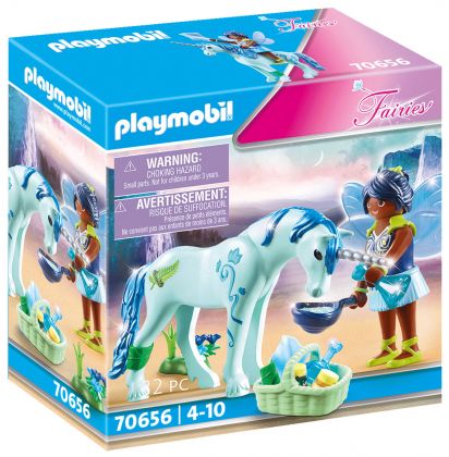 PLAYMOBIL Fairies 70656 Fée des potions magiques avec Licorne