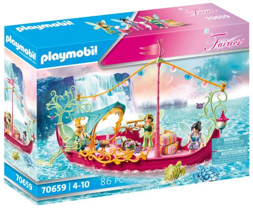 PLAYMOBIL Fairies 70659 Bateau des fées