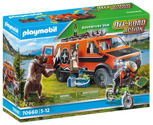 PLAYMOBIL Action 70660 Explorateur et van