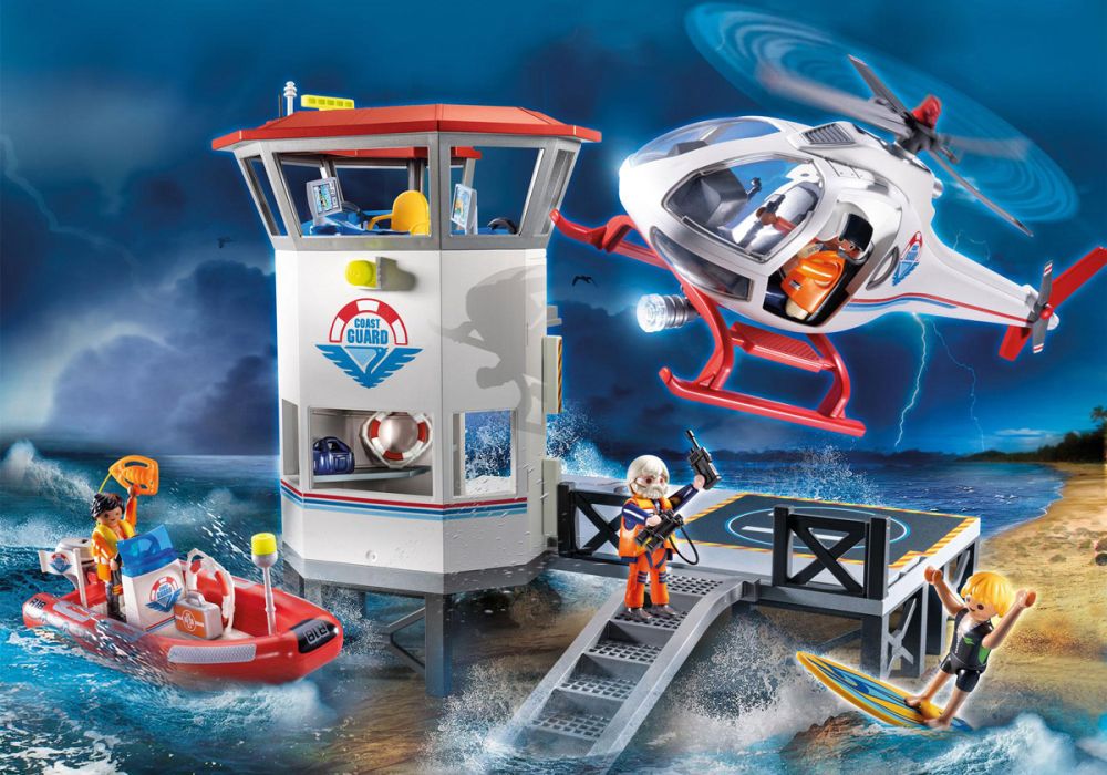 Playmobil garde cote secouriste