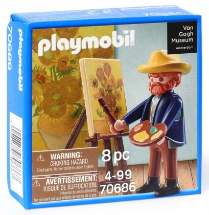 PLAYMOBIL Special Plus 70686 Vincent Van Gogh - Les tournesols