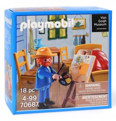 PLAYMOBIL Special Plus 70687 Vincent Van Gogh - La chambre de Van Gogh à Arles