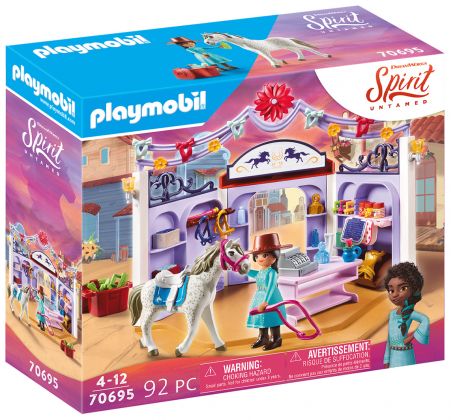 PLAYMOBIL Spirit - Riding Free 70695 Boutique d'équitation de Miradero