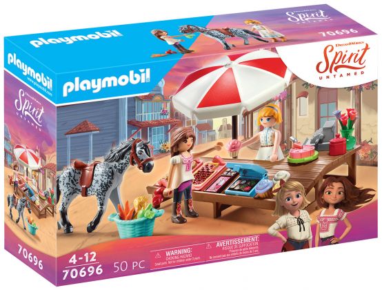 PLAYMOBIL Spirit - Riding Free 70696 Etal de friandises de Miradero