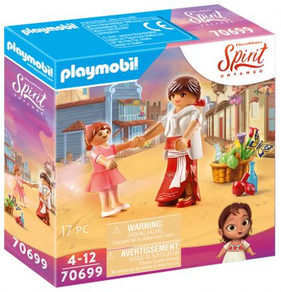 PLAYMOBIL Spirit - Riding Free 70699 Lucky enfant avec Milagro