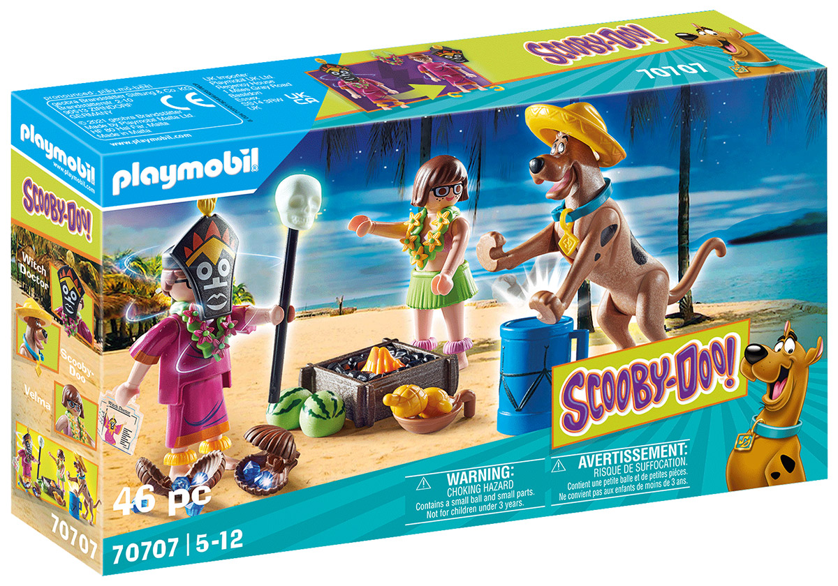 Playmobil ScoobyDoo! 70707 pas cher, ScoobyDoo avec sorcier
