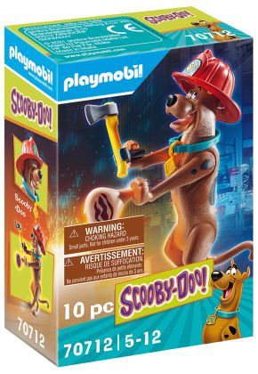 PLAYMOBIL Scooby-Doo! 70712 Scooby-Doo Pompier