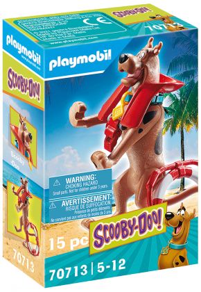 PLAYMOBIL Scooby-Doo! 70713 Scooby-Doo Sauveteur des mers 