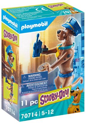 PLAYMOBIL Scooby-Doo! 70714 Scooby-Doo Policier 