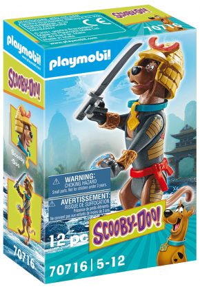 PLAYMOBIL Scooby-Doo! 70716 Scooby-Doo Samuraï