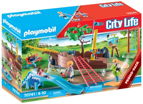 PLAYMOBIL City Life 70741 Parc de jeux pour enfants
