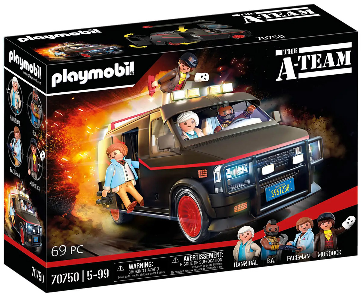 Playmobil prépare le van de l'Agence Tous Risques - PDLV