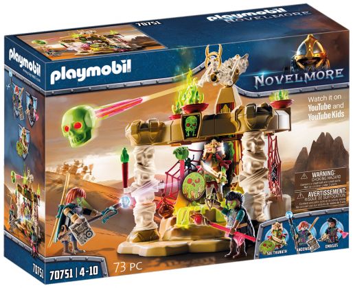 PLAYMOBIL Novelmore 70751 Sal’ahari Sands - Temple des Squelettes