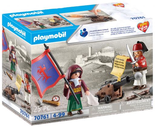 PLAYMOBIL History 70761 Héros de la Révolution Grecque