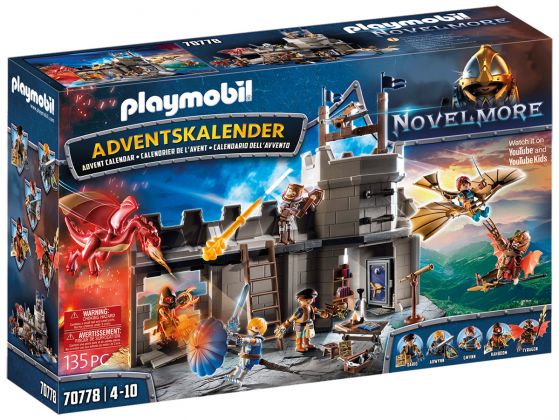 PLAYMOBIL Christmas 70778 Calendrier de l'Avent Novelmore 