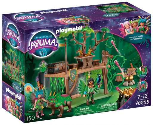 PLAYMOBIL Ayuma 70805 Camp d'entraînement des fées