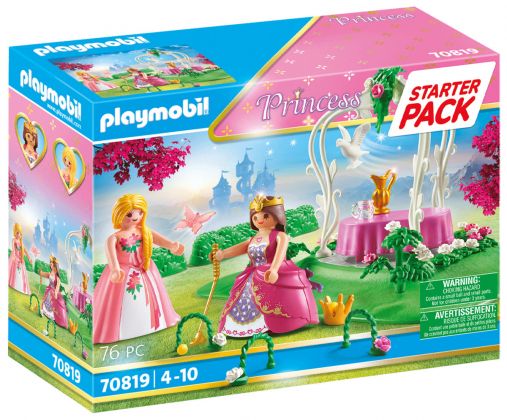 PLAYMOBIL Princess 70819 Starter pack - Princesses et jardin fleuri