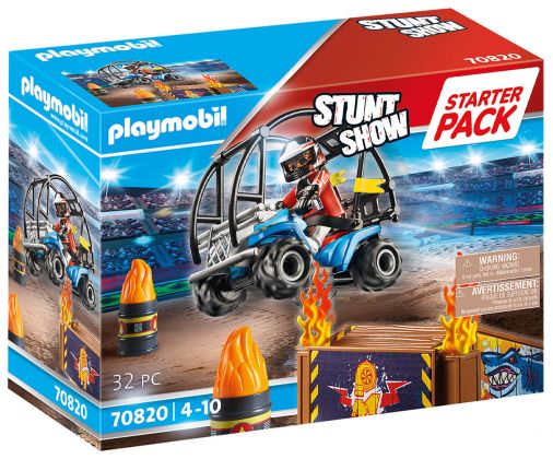 PLAYMOBIL Stunt Show 70820 Starter pack - Stuntshow avec rampe