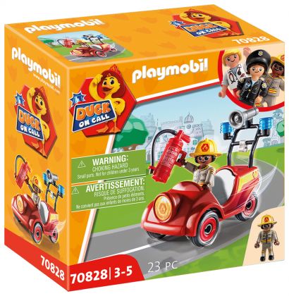 PLAYMOBIL Duck On Call 70828 Voiturette de pompier