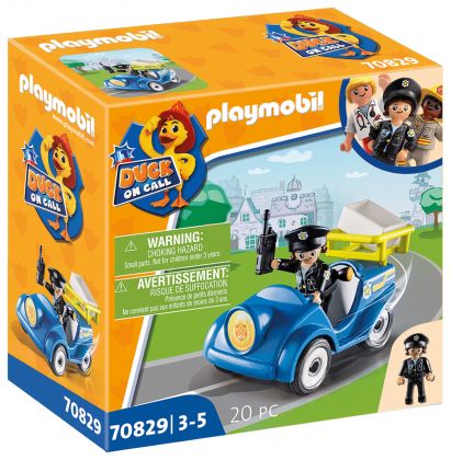 PLAYMOBIL Duck On Call 70829 Voiturette de police