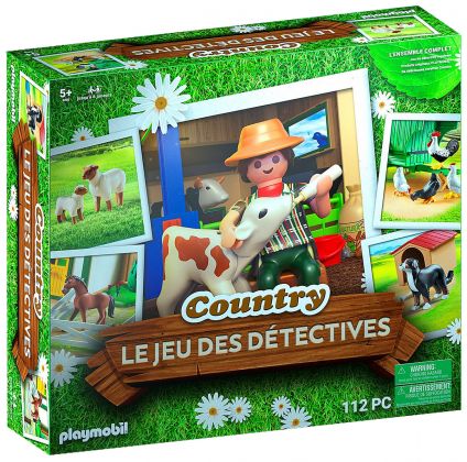 PLAYMOBIL Objets divers 70852 Le jeu de détective COUNTRY