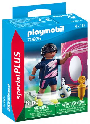 PLAYMOBIL Special Plus 70875 Joueuse de football