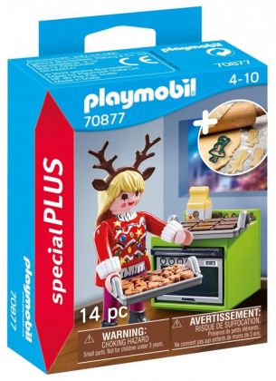 PLAYMOBIL Special Plus 70877 Pâtissière avec emporte-pièce