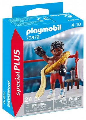 PLAYMOBIL Special Plus 70879 Champion de boxe