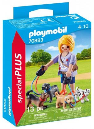 PLAYMOBIL Special Plus 70883 Educatrice de chiens