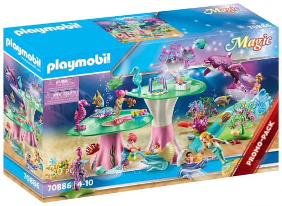 PLAYMOBIL Magic 70886 Aire de jeux pour enfants sirènes