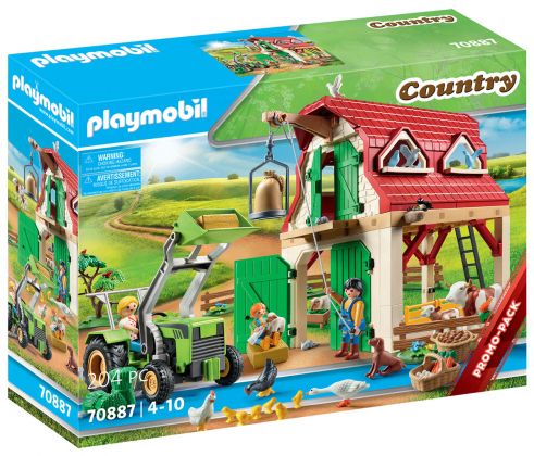 PLAYMOBIL Country 70887 Ferme avec animaux