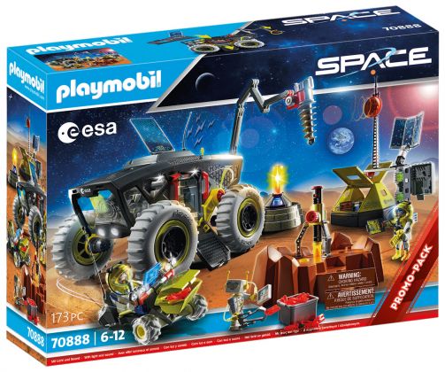 PLAYMOBIL Space 70888 Unité mobile spatiale avec astronautes et navette