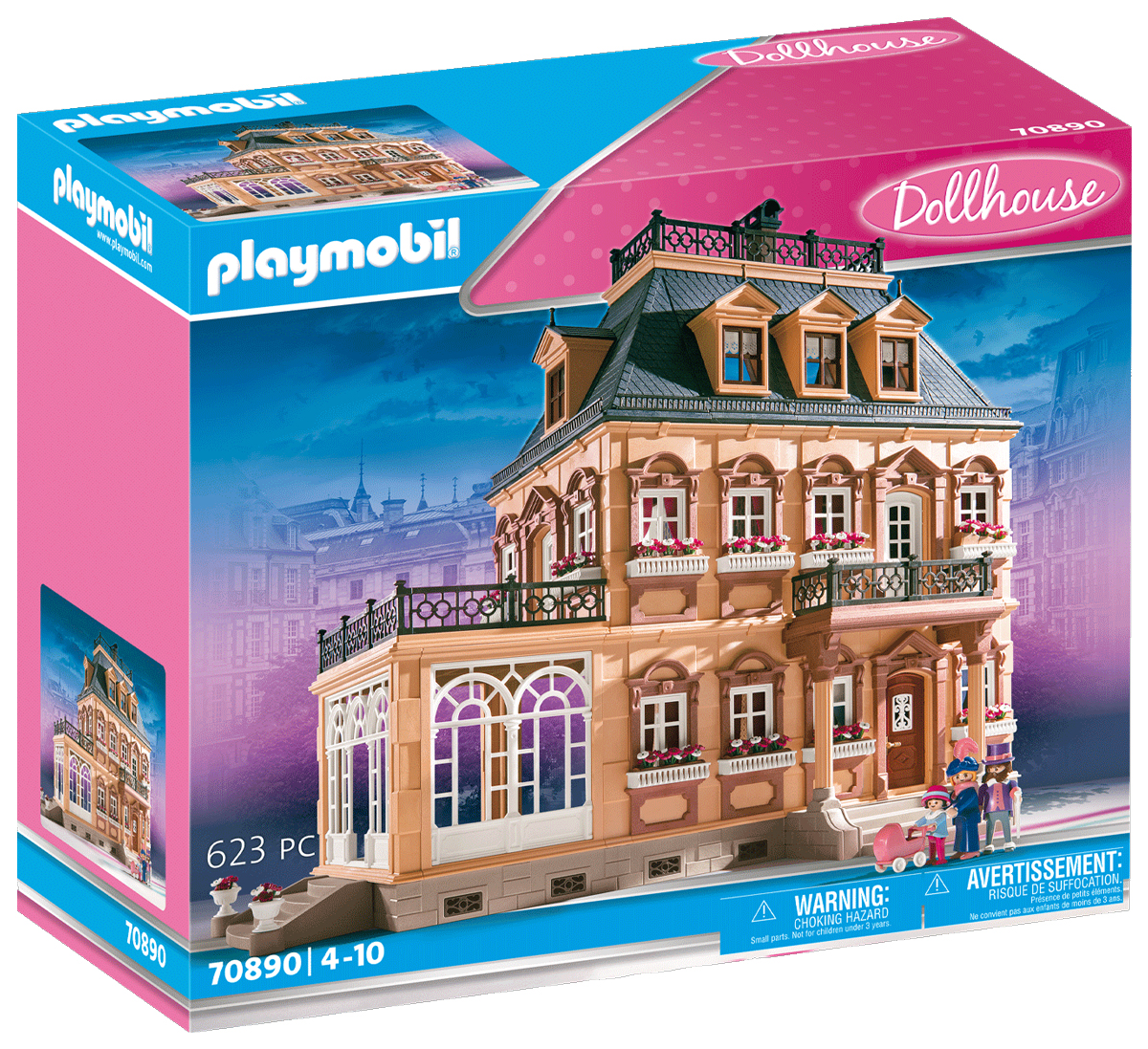 Playmobil Dollhouse 70890 pas cher, Maison Belle Époque