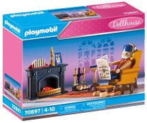 Playmobil® - DOLLHOUSE - 70207 Salon avec cheminée