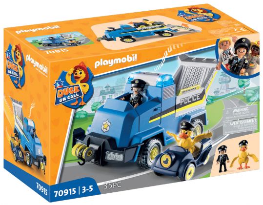 PLAYMOBIL Duck On Call 70915 Véhicule de police