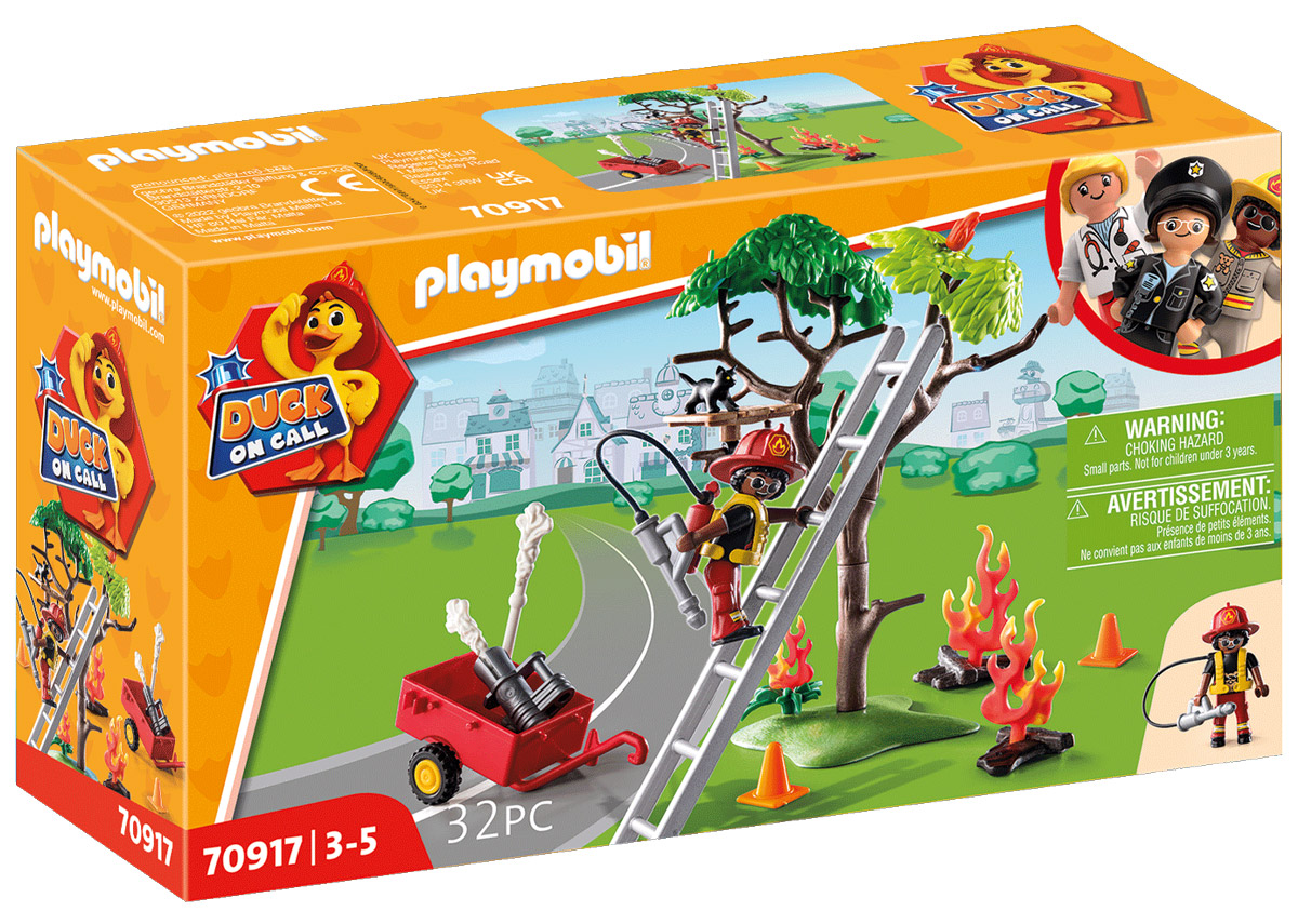 Playmobil - 70910 - duck on call - quartier général PLAYMOBIL Pas Cher 