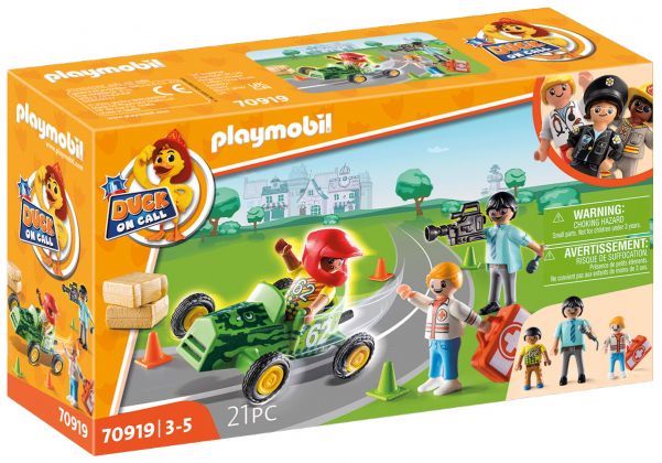 PLAYMOBIL Duck On Call 70919 Secouriste et pilote