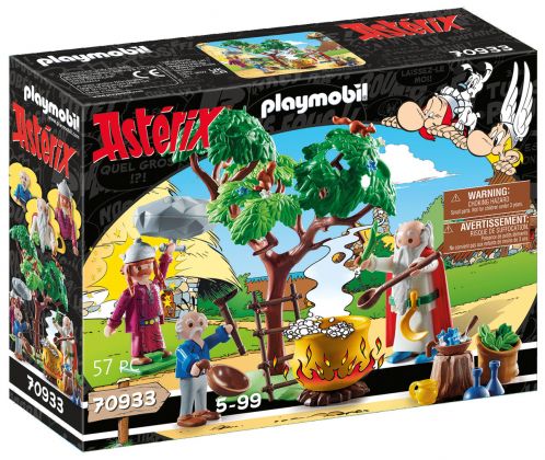 PLAYMOBIL Astérix 70933 Astérix : Panoramix et le chaudron de Potion Magique